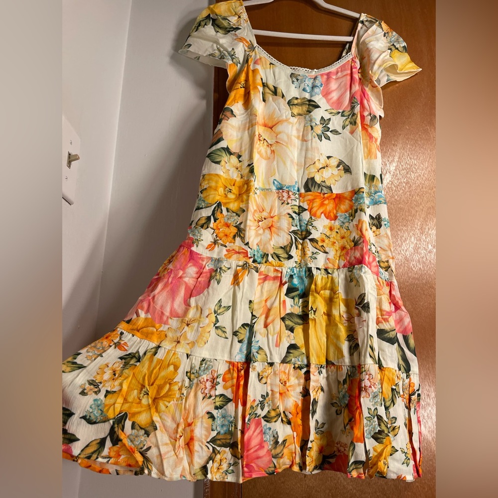 FARM RIO ANTHROPOLOGIE MINI DRESS